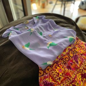 Collective Concepts Parakeet Blouse